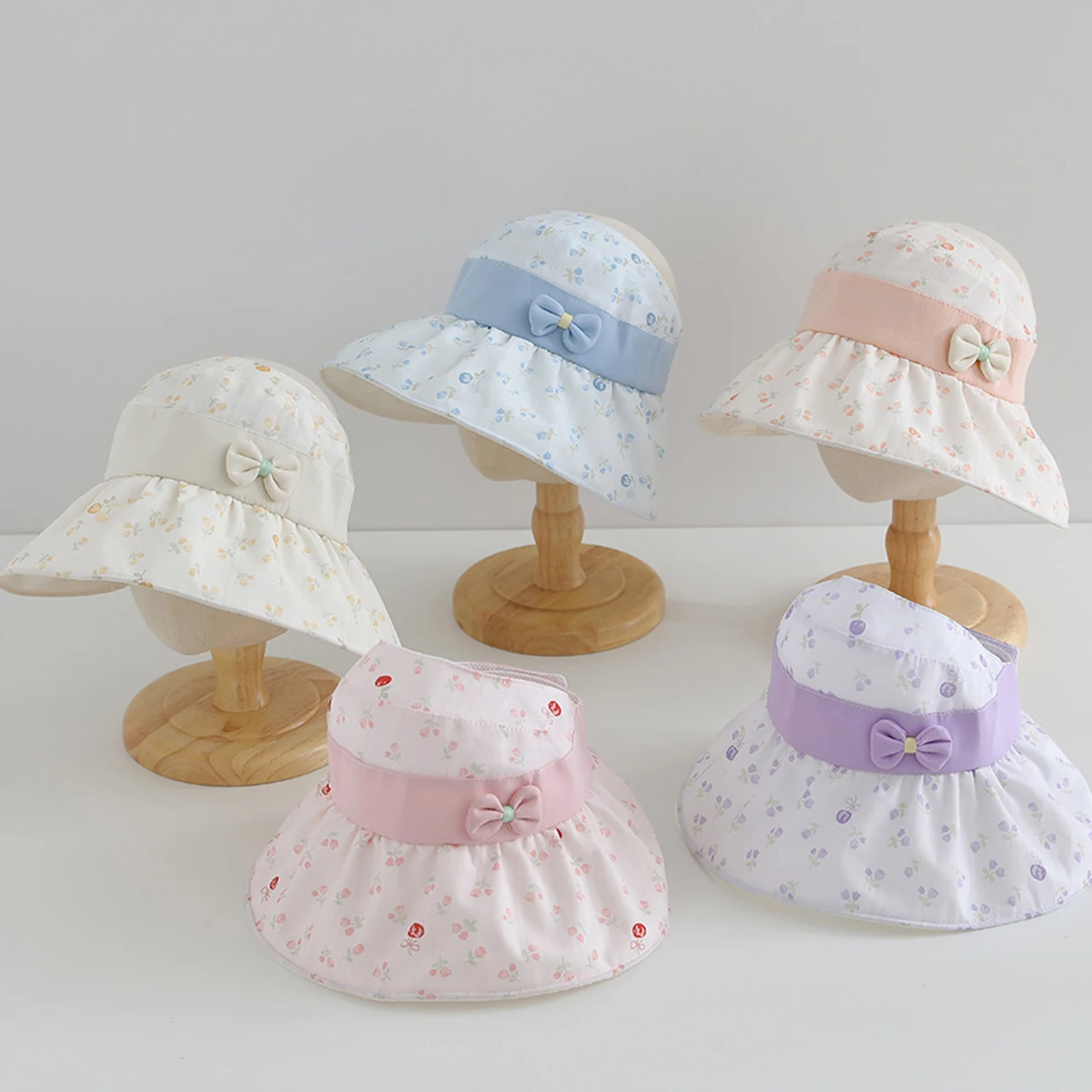 Baby Girls Sun Hat Foldable Empty Top Fisherman Cap Summer Large Brim UV Protection Hats 1-6Year Kids Flower Bow Sunscreen Caps
Baby Girls Sun Hat Foldable Empty Top Fisherman Cap Summer Large Brim UV Protection Hats 1-6Year Kids Flower Bow Sunscreen Caps