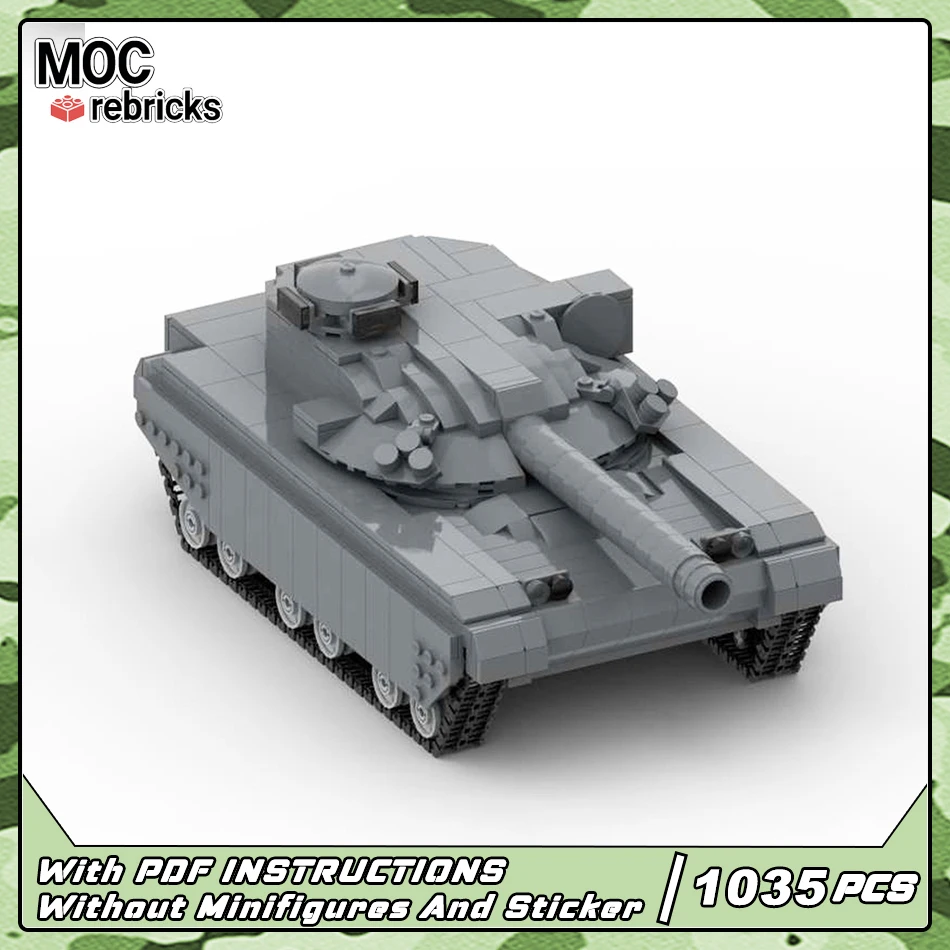 Military Weapon Series Building Blocks British FV4201 Chieftain Main Battle Tank Model High-tech Creative Bricks Toys Kids Gifts
Military Weapon Series Building Blocks British FV4201 Chieftain Main Battle Tank Model High-tech Creative Bricks Toys Kids Gifts