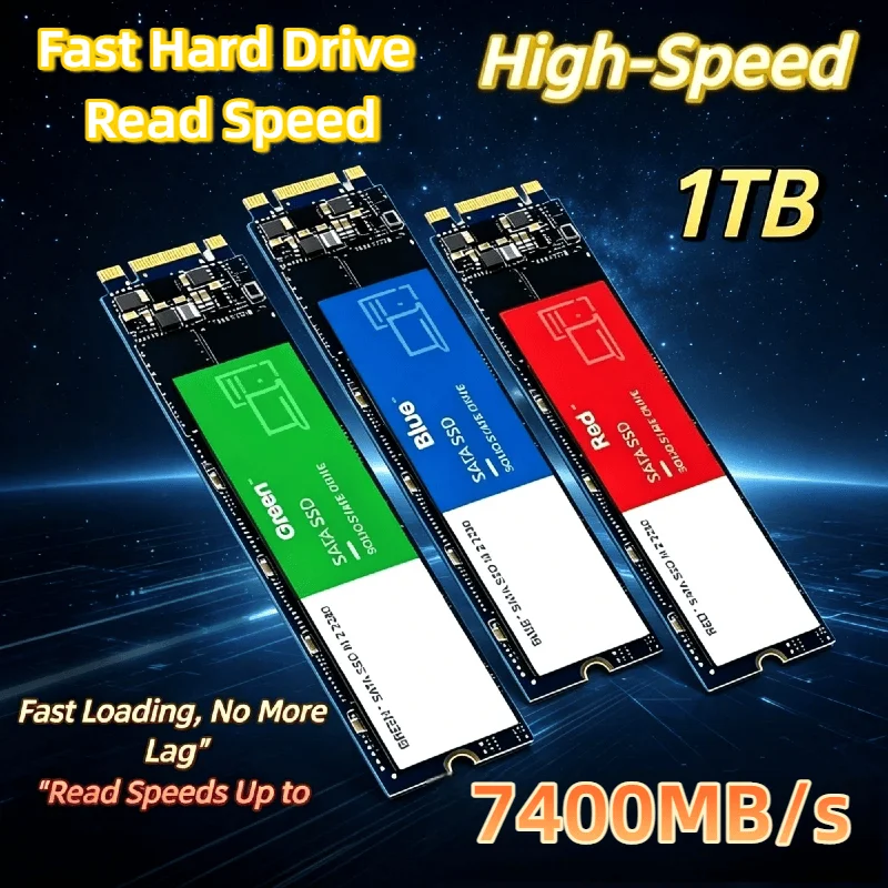M.2 NVMe SSD 1TB High Speed 2026 New Internal Solid State Drive Hard Disk for Desktop Laptop PC Computer Upgrade Max
M.2 NVMe SSD 1TB High Speed 2026 New Internal Solid State Drive Hard Disk for Desktop Laptop PC Computer Upgrade Max
