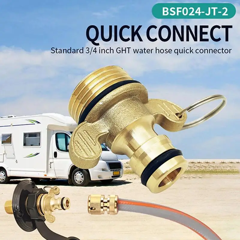 RV Hose Adapter Double Ear Quick Connector Hose Fittings Pipe Fittings Connector Water Hose Adapter For RV Washing Machine
RV Hose Adapter Double Ear Quick Connector Hose Fittings Pipe Fittings Connector Water Hose Adapter For RV Washing Machine
