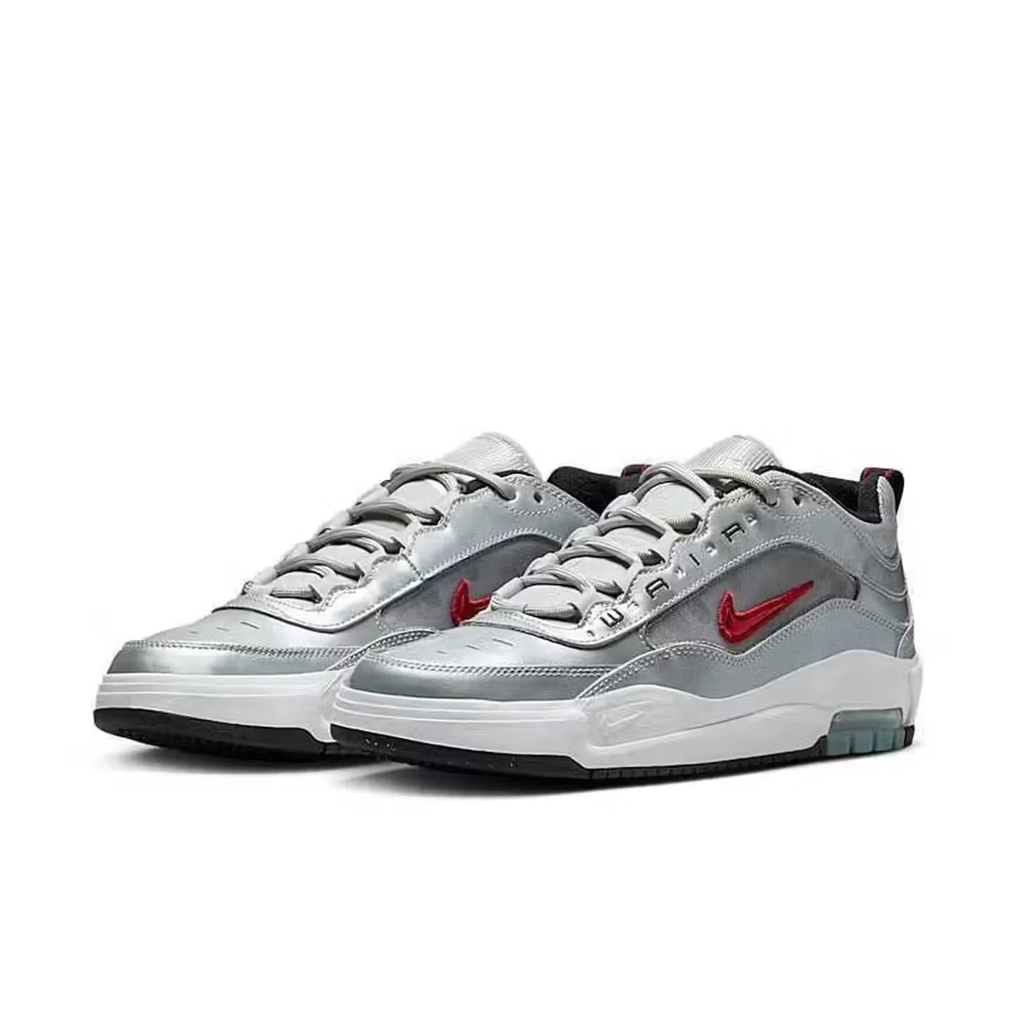 Nike SB Shox 2 “Silver Bullet” Soft and comfortable Slip-resistant and durable Low-top skate shoes Unisex style HF3062-001
Nike SB Shox 2 “Silver Bullet” Soft and comfortable Slip-resistant and durable Low-top skate shoes Unisex style HF3062-001