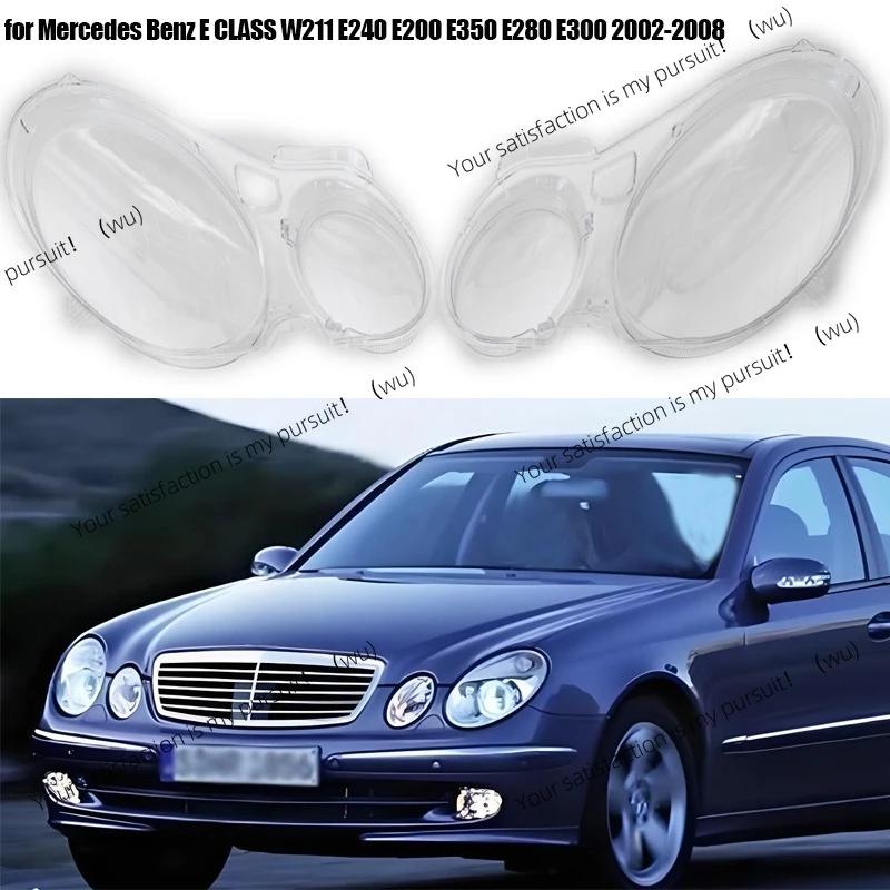 Крышка объектива передней фары автомобиля, крышка фары для Mercedes Benz E Class W211 E240 E200 E350 E280 E300 2002-2008
Крышка объектива передней фары автомобиля, крышка фары для Mercedes Benz E Class W211 E240 E200 E350 E280 E300 2002-2008