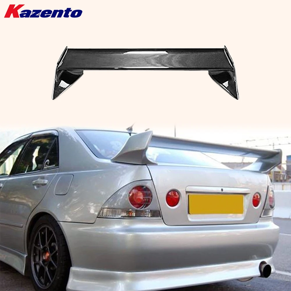 Для Lexus IS200 Altezza XE10 1999-2005 CON стиль карбоновый задний спойлер багажника 
Для Lexus IS200 Altezza XE10 1999-2005 CON стиль карбоновый задний спойлер багажника