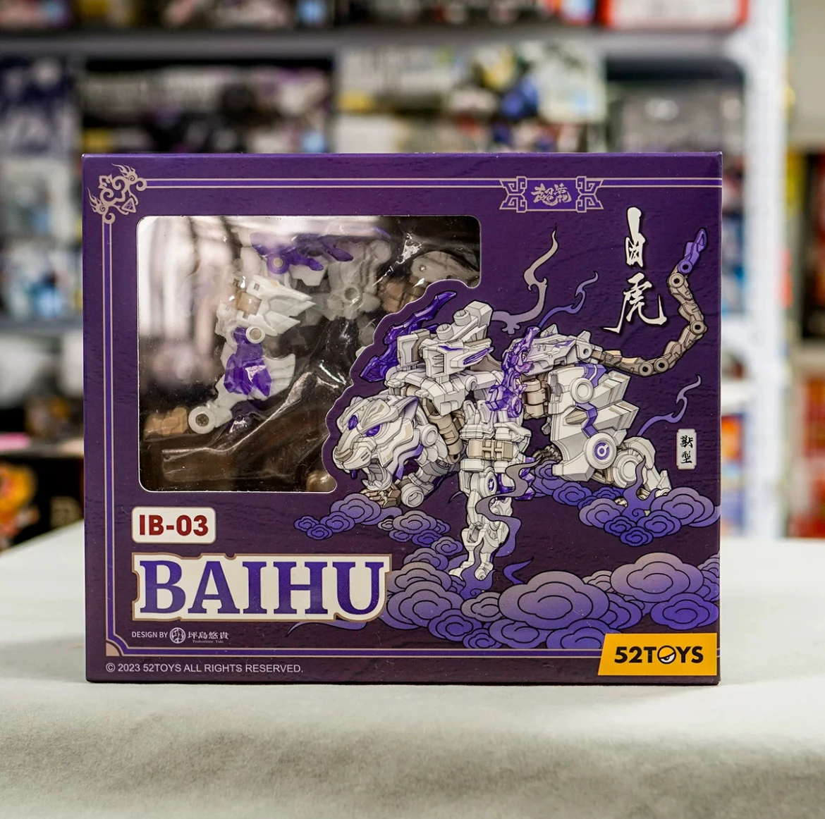 В наличии оригинальный 52TOYS INFINITYBOX IB-03 BAIHU робот-деформация тигра, преобразующий в меха и кубике, экшн-фигурки, модели игрушек
В наличии оригинальный 52TOYS INFINITYBOX IB-03 BAIHU робот-деформация тигра, преобразующий в меха и кубике, экшн-фигурки, модели игрушек