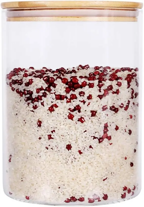 Large Glass Food Storage Container, 100 FL OZ (3000ml) Glass Food Canister with Airtight Bamboo Lids for Your Pantry, BPA-Fre
Large Glass Food Storage Container, 100 FL OZ (3000ml) Glass Food Canister with Airtight Bamboo Lids for Your Pantry, BPA-Fre