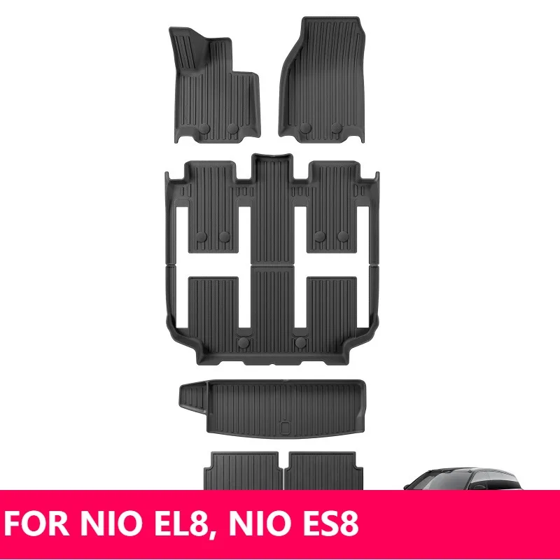 For NIO EL8 ES8 2023-2024 TPE 3D Floor Mats Waterproof Trunk Pad No Fridge Odorless Car Accessories
For NIO EL8 ES8 2023-2024 TPE 3D Floor Mats Waterproof Trunk Pad No Fridge Odorless Car Accessories