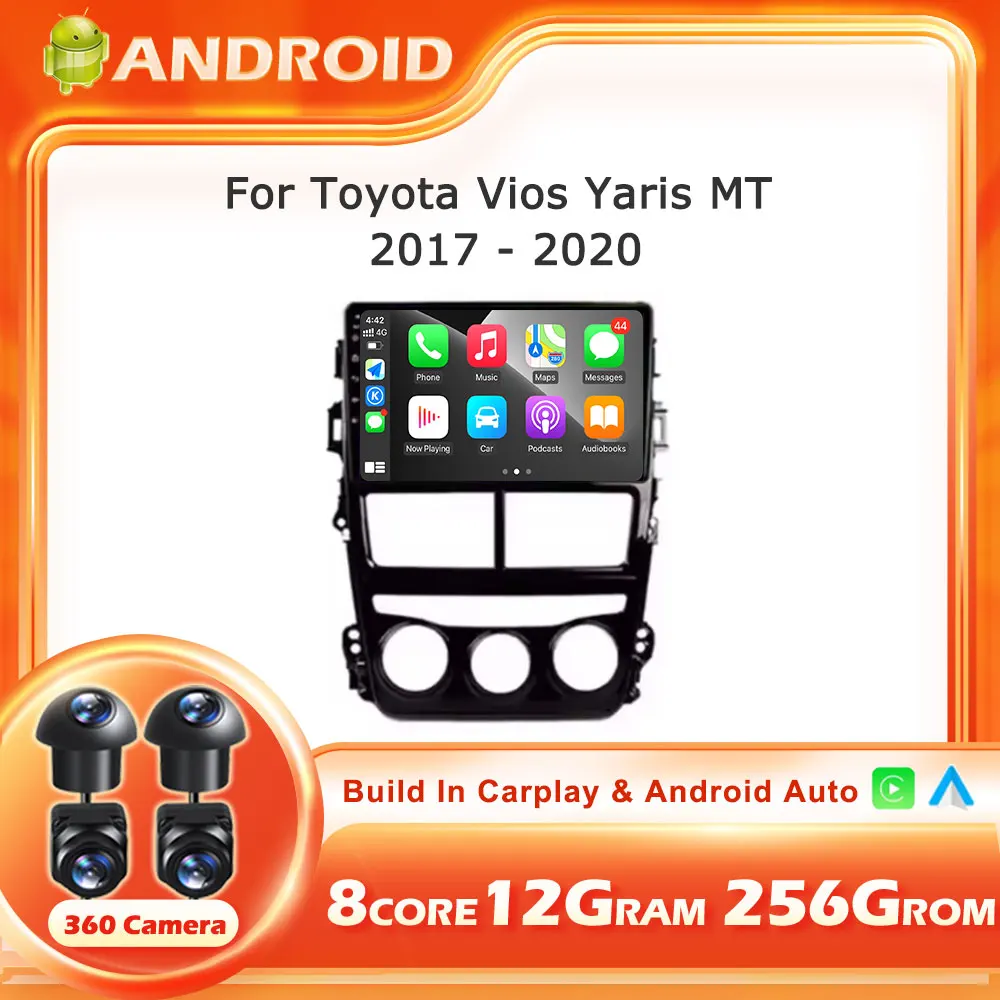 Для Toyota Vios Yaris MT 2017-2020 Android 14 4G WIFI QLED экран Carplay автомобильный радиоприемник навигация GPS мультимедийное видео
Для Toyota Vios Yaris MT 2017-2020 Android 14 4G WIFI QLED экран Carplay автомобильный радиоприемник навигация GPS мультимедийное видео