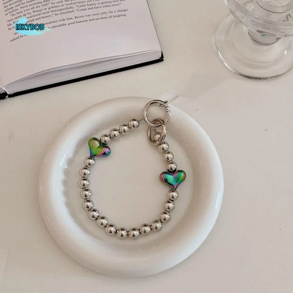 Phone Holder Beads Phone Chain Love Heart Colorful Beaded Lanyard Anti-Lost Earphone Case Decoration Beads Chain Bag Pendant
Phone Holder Beads Phone Chain Love Heart Colorful Beaded Lanyard Anti-Lost Earphone Case Decoration Beads Chain Bag Pendant