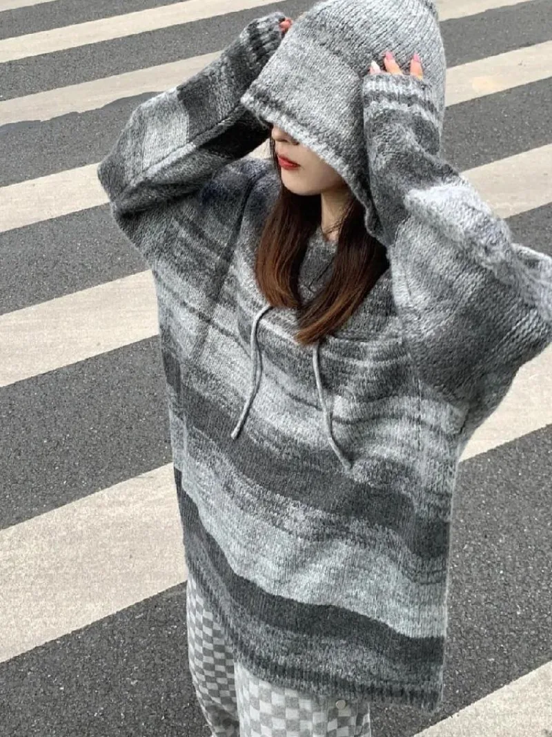 Sweater Pullover Female Top American Autumn and Winter High Street Long Sleeve Casual Knitted Loose Sweater Pullover Female Tops
Sweater Pullover Female Top American Autumn and Winter High Street Long Sleeve Casual Knitted Loose Sweater Pullover Female Tops