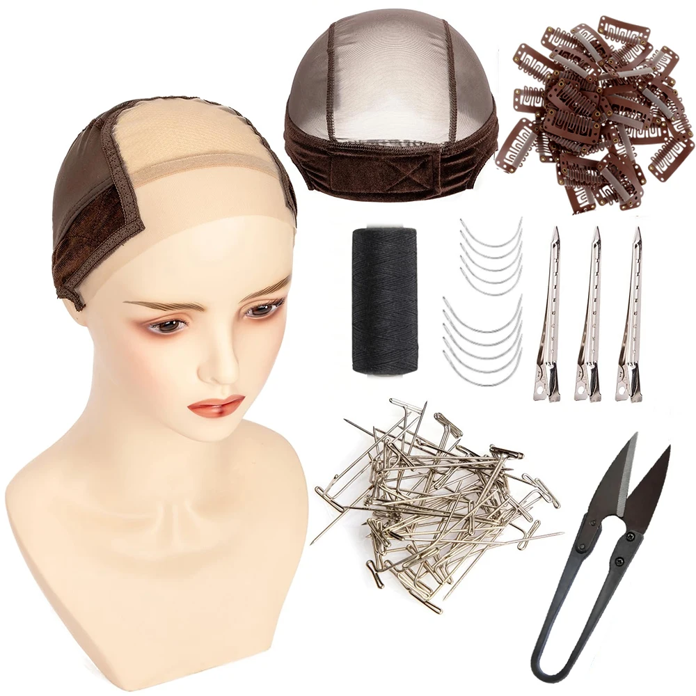 4x5 HD Transparent Lace Wig Caps Set for Wearing Wigs Black Adjustable Wig Cap with Grip Band for Keeping Wigs in Place
4x5 HD Transparent Lace Wig Caps Set for Wearing Wigs Black Adjustable Wig Cap with Grip Band for Keeping Wigs in Place