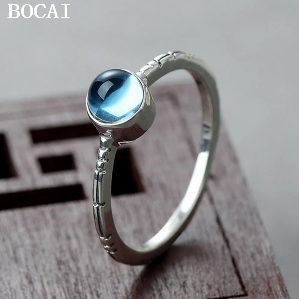 BOCAI Новое серебро S925 для женщин, маленькое свежее и простое модное ювелирное женское кольцо
BOCAI Новое серебро S925 для женщин, маленькое свежее и простое модное ювелирное женское кольцо