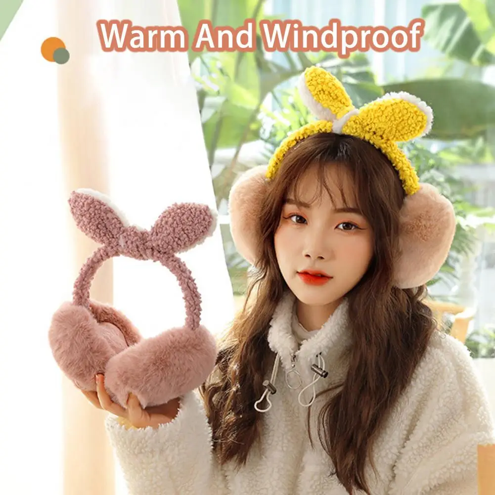 Women Windproof Earmuff Foldable Warm Earmuff Anti-slip Removable Strap Bow Winter Earmuff Daily Wear Supply
Women Windproof Earmuff Foldable Warm Earmuff Anti-slip Removable Strap Bow Winter Earmuff Daily Wear Supply