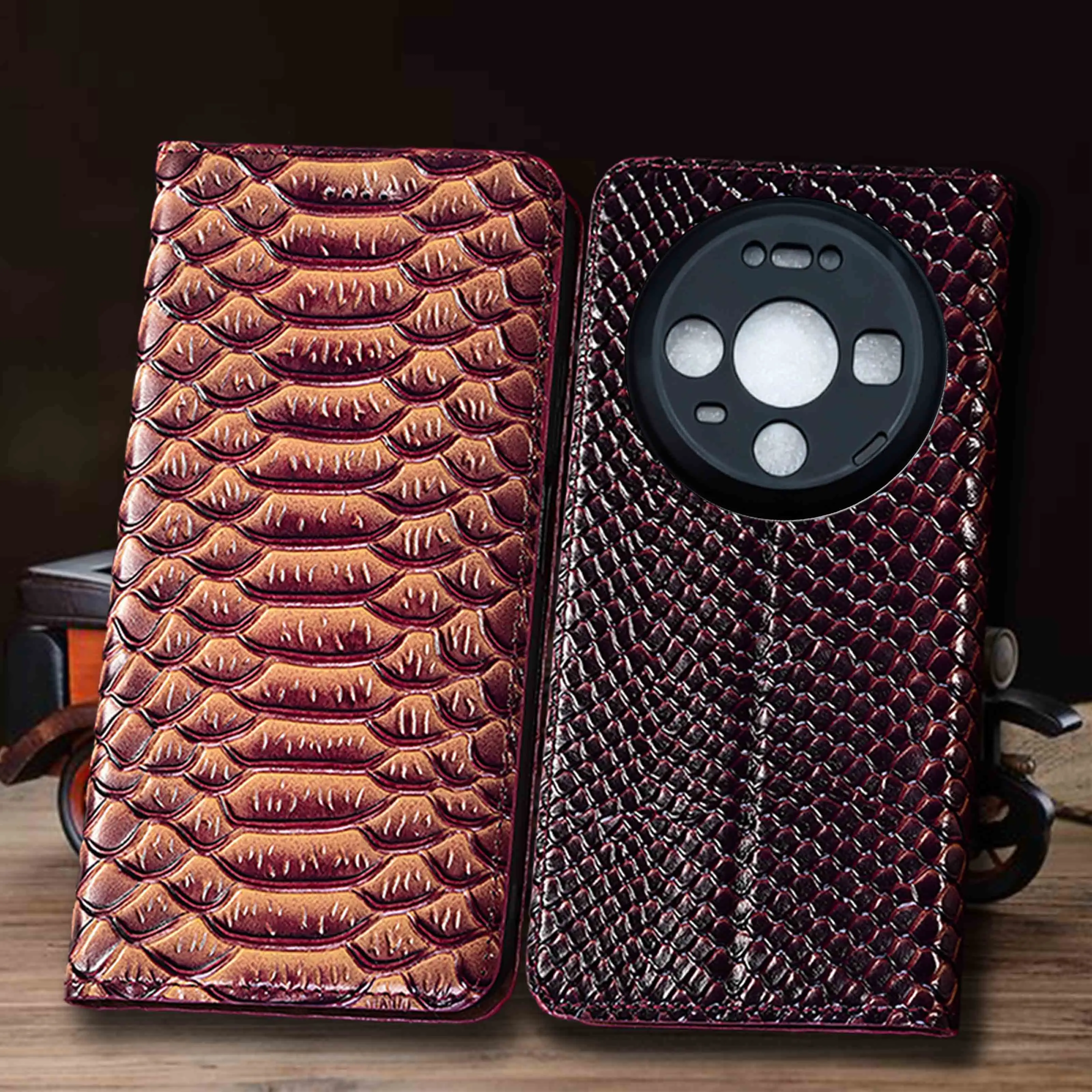 Genuine Leather Phone Case For HuaWei Mate 30 40 50 60 70 80 Pro Max Lite Plus RSR Dragon Scale Pattern Flip Cover Case Cowhide
Genuine Leather Phone Case For HuaWei Mate 30 40 50 60 70 80 Pro Max Lite Plus RSR Dragon Scale Pattern Flip Cover Case Cowhide