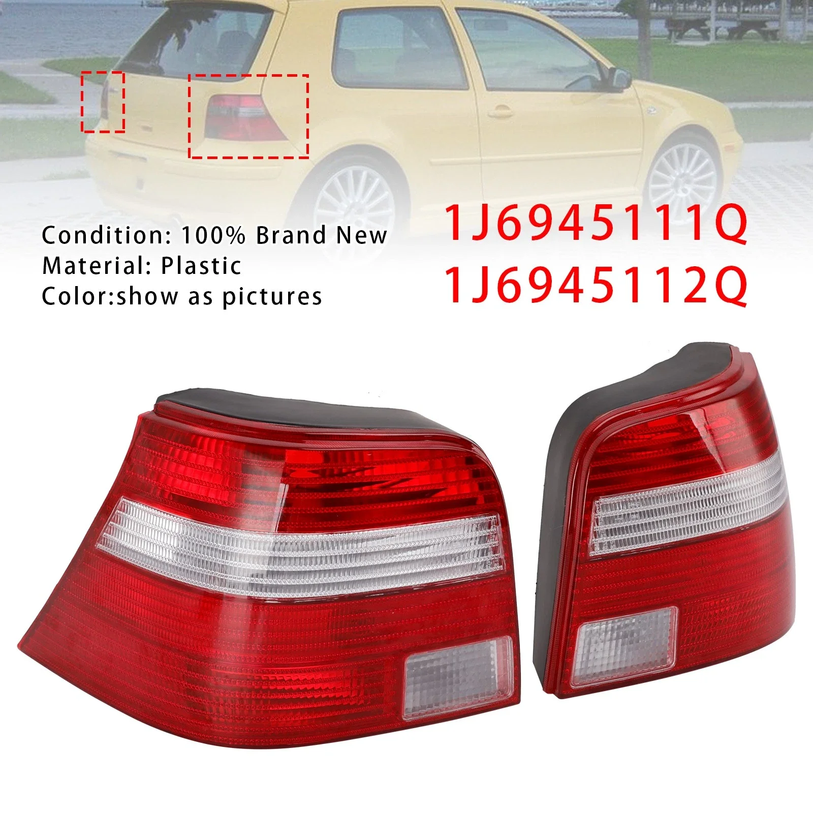 Задний фонарь без лампочек для VW GOLF MK4 HATCHBACK 1997-2005 1J6945111Q 1J6945112Q 1J6945095BA 1J6945096BA Лампа стоп-сигнала
Задний фонарь без лампочек для VW GOLF MK4 HATCHBACK 1997-2005 1J6945111Q 1J6945112Q 1J6945095BA 1J6945096BA Лампа стоп-сигнала