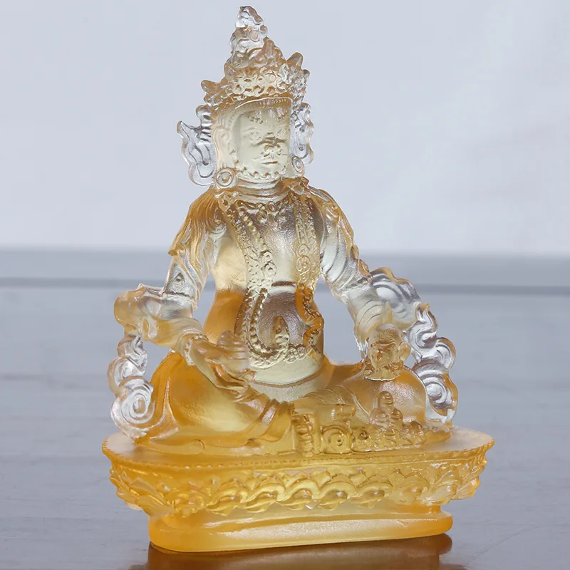 CZ Buddhist Art Glazed Water Supply Yellow God of Wealth Buddha Statue Five Road God of Wealth Home Furnishing Office Desktop
CZ Buddhist Art Glazed Water Supply Yellow God of Wealth Buddha Statue Five Road God of Wealth Home Furnishing Office Desktop