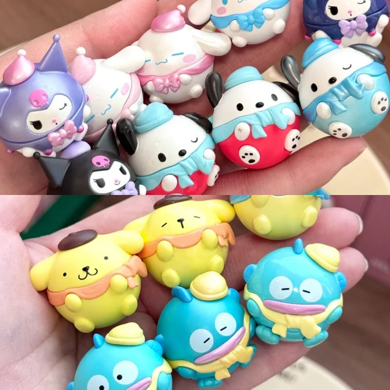 Подлинная круглая серия Sanrio Dudu, милая глухая коробка, украшение «Hello Kitty», Kuromi Pochacco, трендовая игрушка, мультяшные украшения, подарок на день рождения
Подлинная круглая серия Sanrio Dudu, милая глухая коробка, украшение «Hello Kitty», Kuromi Pochacco, трендовая игрушка, мультяшные украшения, подарок на день рождения