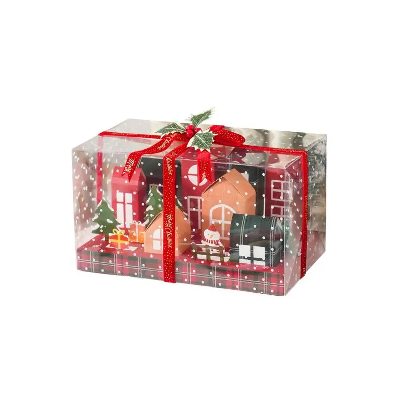 Christmas house box house box house box candy snowflake crisp nougat gift box decoration box
Christmas house box house box house box candy snowflake crisp nougat gift box decoration box