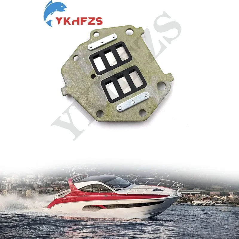 Outboard Motor Inlet Reed Valve Assy 3B2-02100-0 for Tohatsu M9.8B M8B M6B / Nissan NS9.8B NS8B NS6B 3B2-02100 boat engine parts
Outboard Motor Inlet Reed Valve Assy 3B2-02100-0 for Tohatsu M9.8B M8B M6B / Nissan NS9.8B NS8B NS6B 3B2-02100 boat engine parts