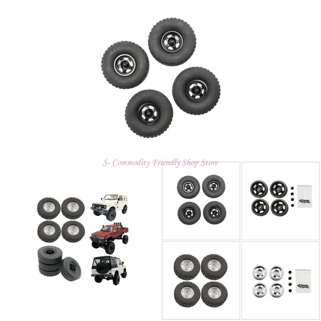 85AE Heavy Duty 1/16 Remote Control Car Metal Wheel Rims/Tyres Shock Resistant Part
85AE Heavy Duty 1/16 Remote Control Car Metal Wheel Rims/Tyres Shock Resistant Part