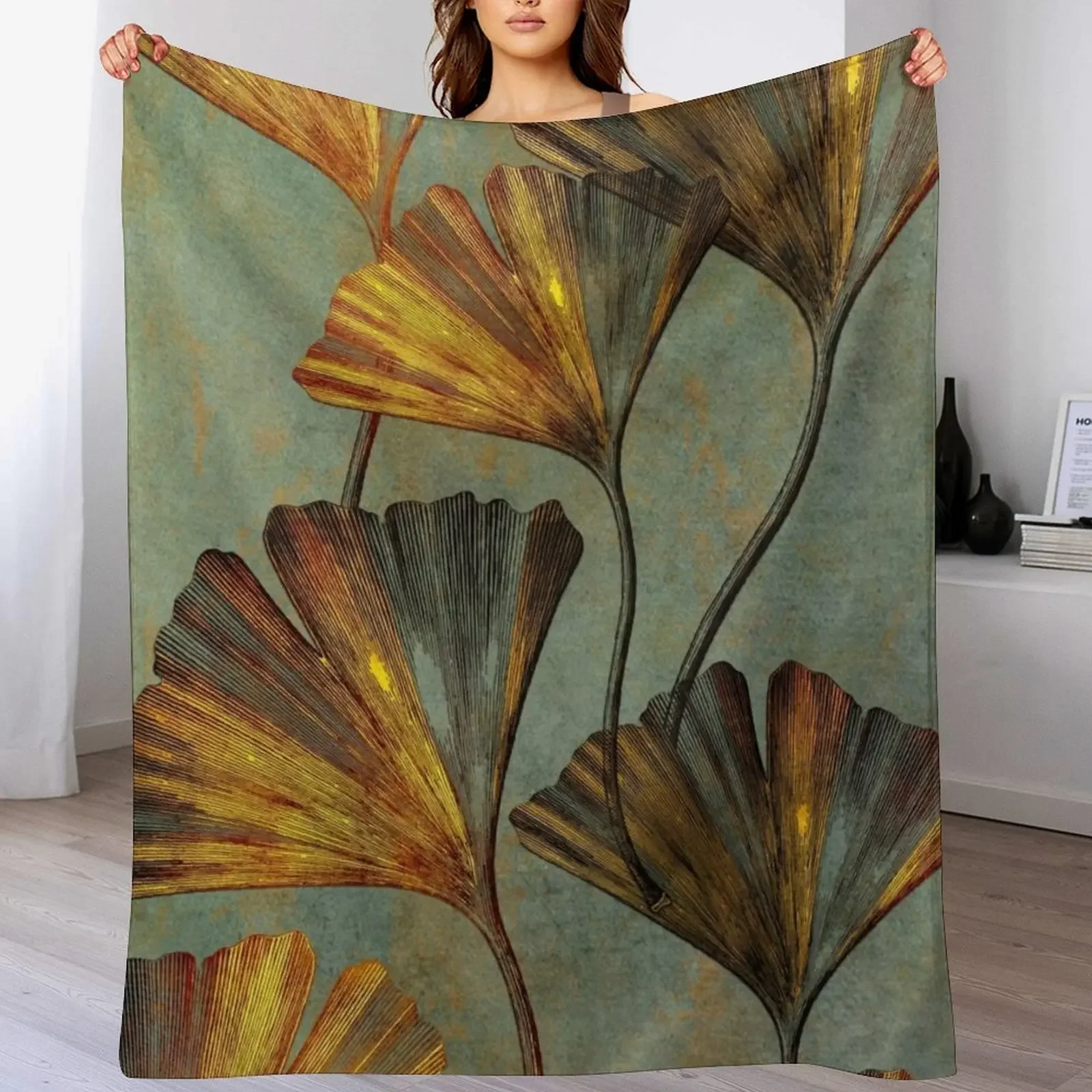 ginko floral decoration #ginko Throw Blanket Luxury Brand christmas gifts Luxury Heavy Blankets
ginko floral decoration #ginko Throw Blanket Luxury Brand christmas gifts Luxury Heavy Blankets