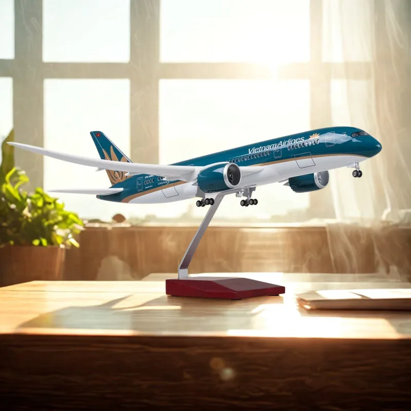 Aviation 1/130 43cm B787 Diecast Resin Aircraft Vietnam Airlines Model 787 Plane Airliner Display Airplane Collectible Miniature
Aviation 1/130 43cm B787 Diecast Resin Aircraft Vietnam Airlines Model 787 Plane Airliner Display Airplane Collectible Miniature