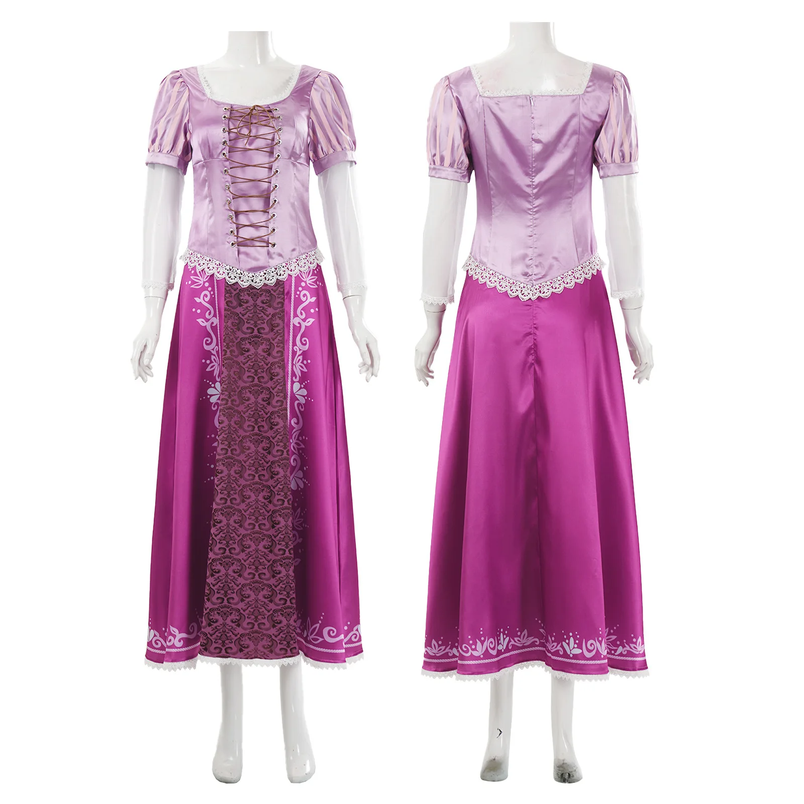 Tangled Rapunzel Women’s Long Hair Princess Cosplay Costume Women Party Fancy Satin Purple Princess Dress Halloween Carnival
Tangled Rapunzel Women’s Long Hair Princess Cosplay Costume Women Party Fancy Satin Purple Princess Dress Halloween Carnival