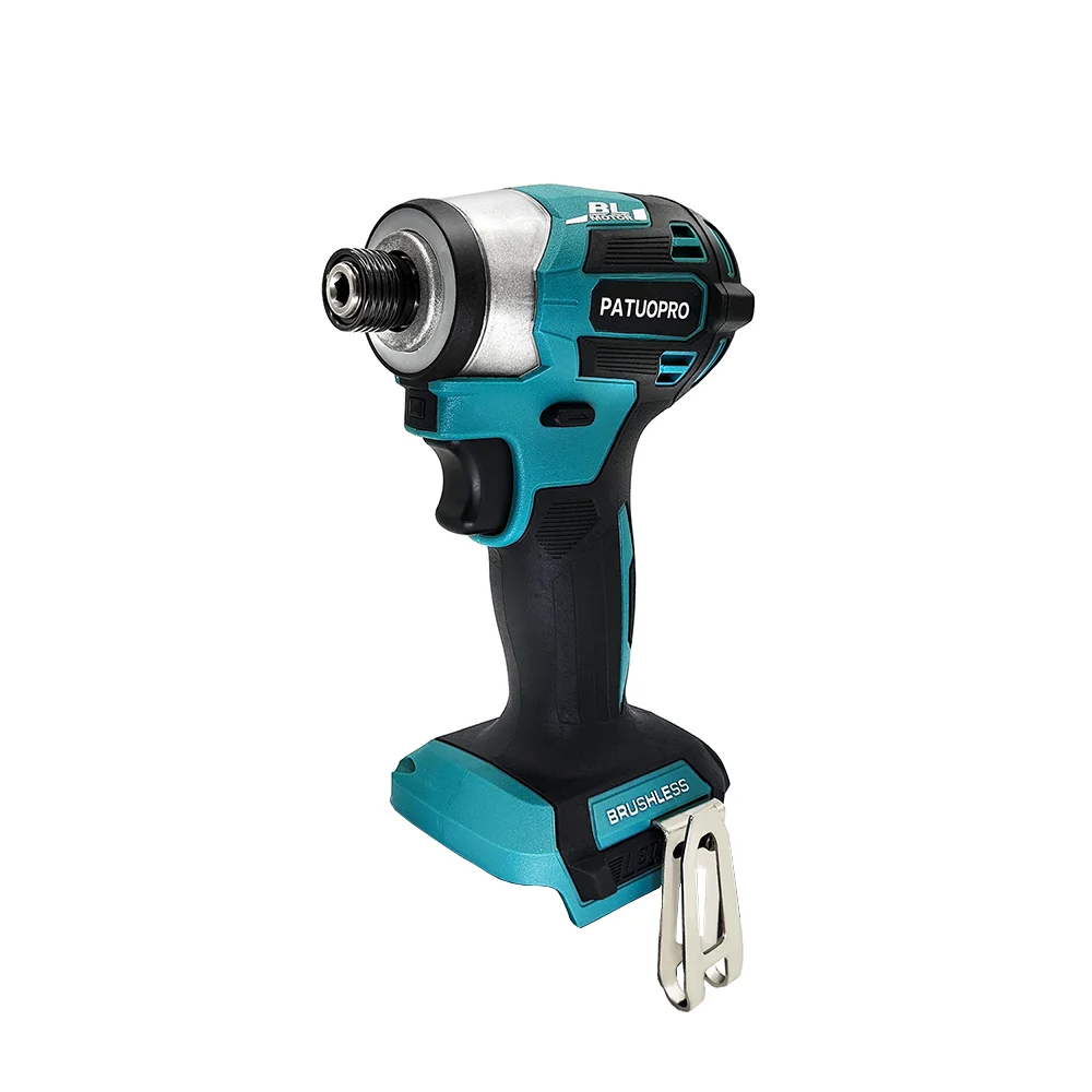 PATUOPRO 4-Speed Brushless Electric Screwdriver 1/4-Inch Cordless Impact Driver Power Tools For Makita 18V Battery(No Battery)
PATUOPRO 4-Speed Brushless Electric Screwdriver 1/4-Inch Cordless Impact Driver Power Tools For Makita 18V Battery(No Battery)