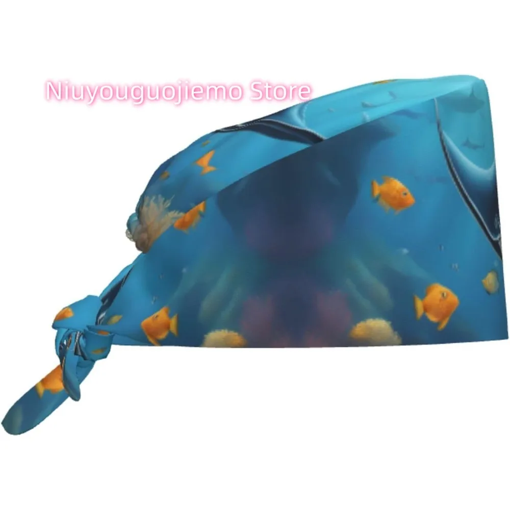 Рабочая кепка для уборки Manta Ray и рыбные принты, шляпа шеф-повара для женщин и мужчин, регулируемая, дышащая, черная
Рабочая кепка для уборки Manta Ray и рыбные принты, шляпа шеф-повара для женщин и мужчин, регулируемая, дышащая, черная