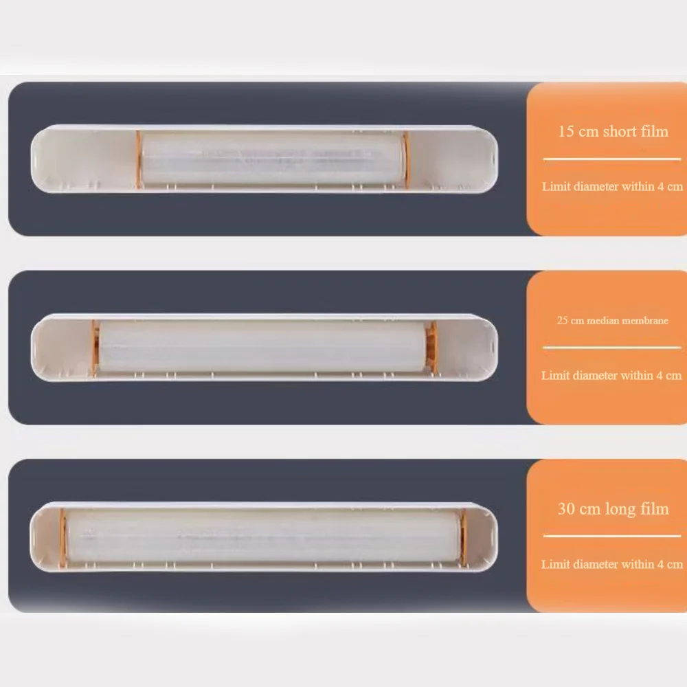 Magnetic Plastic Wrap Dispenser – Refillable Aluminum Foil & Film Cutter, Kitchen Wrap Organizer with Built-in Cutter
Magnetic Plastic Wrap Dispenser – Refillable Aluminum Foil & Film Cutter, Kitchen Wrap Organizer with Built-in Cutter