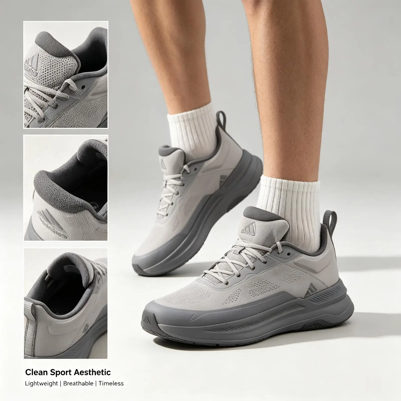 Adidas Classic Lifestyle Sneakers White Black Stripes Breathable Mesh Upper Lightweight Cushion Casual Walking Training Shoes
Adidas Classic Lifestyle Sneakers White Black Stripes Breathable Mesh Upper Lightweight Cushion Casual Walking Training Shoes