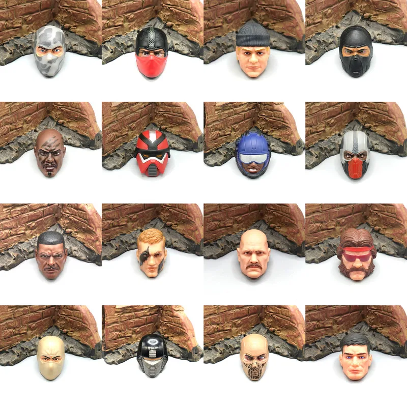 In Stock 6inch GIJOE Snake Soldier Special Forces Head Sculpt Soldier Modification Replacement Parts Model Assembly Accessories
In Stock 6inch GIJOE Snake Soldier Special Forces Head Sculpt Soldier Modification Replacement Parts Model Assembly Accessories