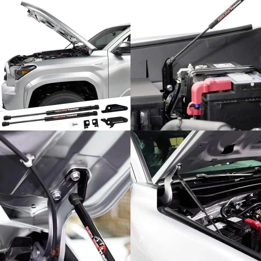 QuickLIFT Hood System for 2024+ Tacoma & 2025+ 4Runner - No Drilling, All-Black Components
QuickLIFT Hood System for 2024+ Tacoma & 2025+ 4Runner - No Drilling, All-Black Components