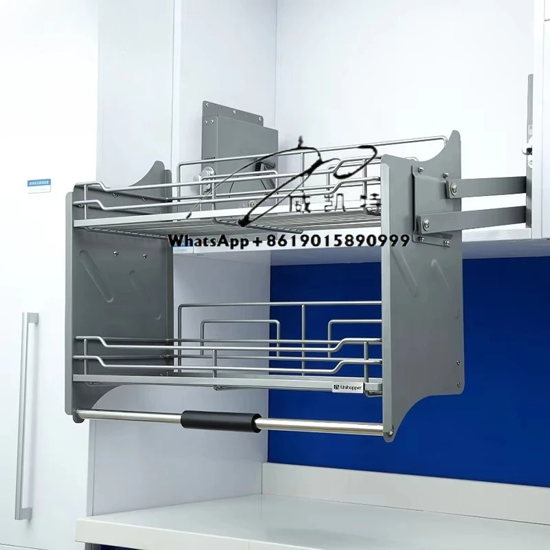 Kitchen Storage Cabinet Hardware Nano Plating Elevator Pull Down Lift Wire Dish Basket Elevator With Soft Closing
Kitchen Storage Cabinet Hardware Nano Plating Elevator Pull Down Lift Wire Dish Basket Elevator With Soft Closing