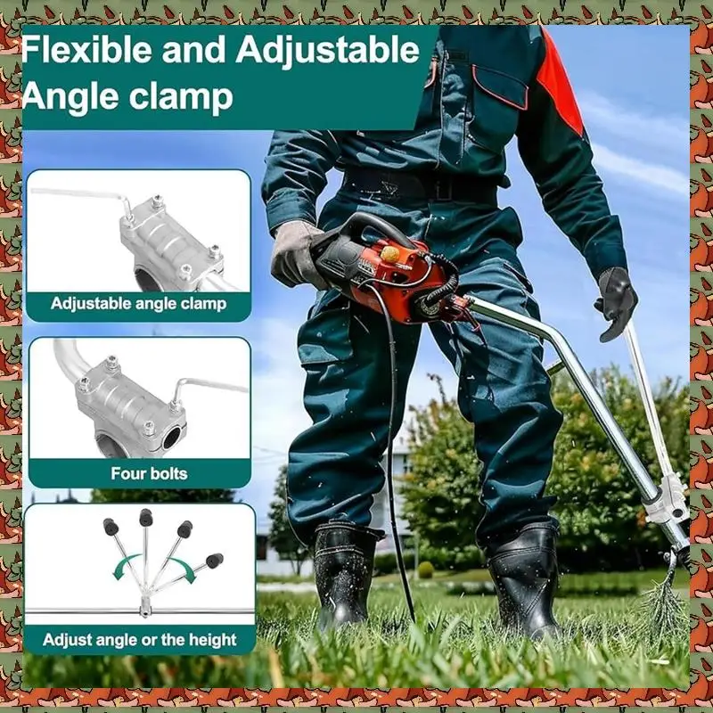 ABLQ Trimmer Grip With Trimmer Shoulder Harness String Trimmer Handle Lawn Trimmer Handle Grips Weed Eater Handle Extension
ABLQ Trimmer Grip With Trimmer Shoulder Harness String Trimmer Handle Lawn Trimmer Handle Grips Weed Eater Handle Extension