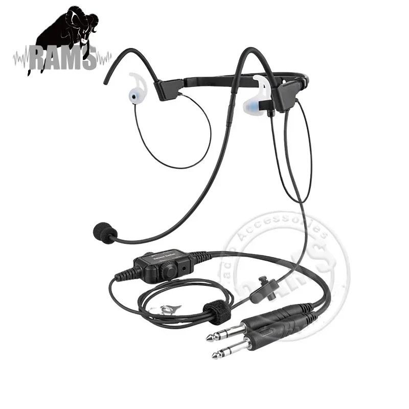 Behind The Head RayTalk Aviation Headset PH-500 GA Plug Noise Cancelling Headphone For Pilot
Behind The Head RayTalk Aviation Headset PH-500 GA Plug Noise Cancelling Headphone For Pilot
