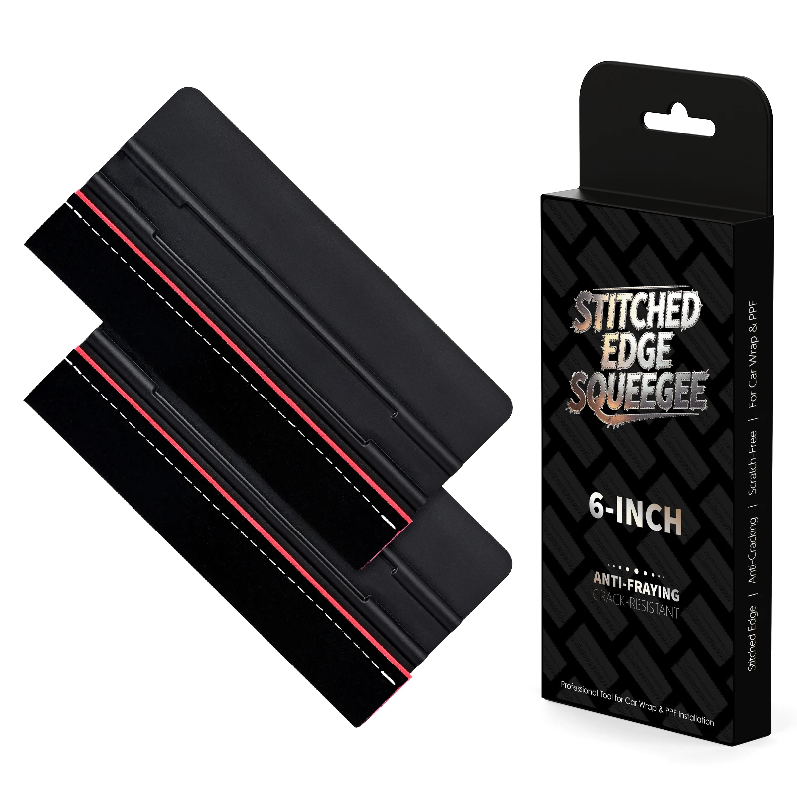 EHDIS 6-Inch Window Tint Squeegee With Dual-Layer Stitched Buffer Felt Car Film Vinyl Wrap Cleaning Scraper Smoothing Applicator
EHDIS 6-Inch Window Tint Squeegee With Dual-Layer Stitched Buffer Felt Car Film Vinyl Wrap Cleaning Scraper Smoothing Applicator