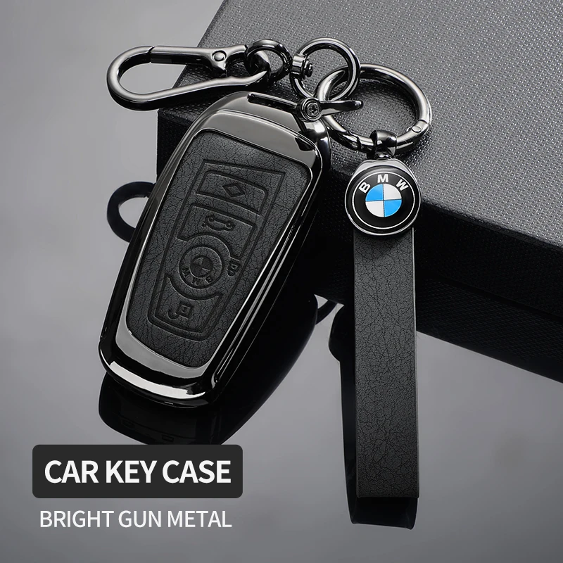 Leather Car Key Case Cover Fob Protector Decoration For BMW F20 G20 G30 X1 X3 X4 X5 G05 X6 X7 G11 F15 F16 G01 G02 Accessories
Leather Car Key Case Cover Fob Protector Decoration For BMW F20 G20 G30 X1 X3 X4 X5 G05 X6 X7 G11 F15 F16 G01 G02 Accessories