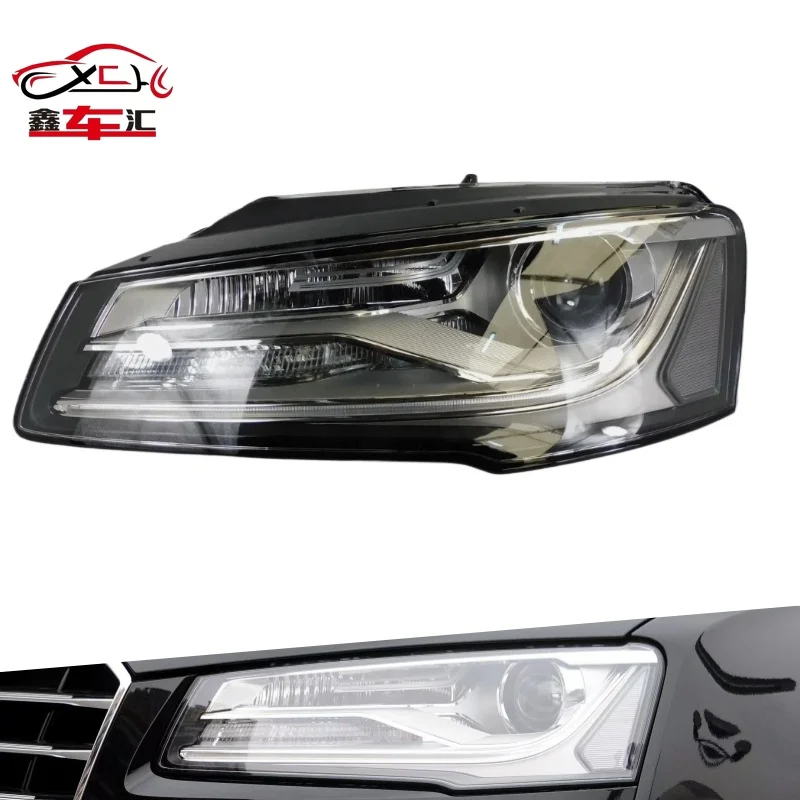 XCH Fit For Audi A8 Headlight 2014-2017 A8D4PA Headlights A8 30TFSI Headlight Xenon HID Headlight Assembly 4H0941043 4H0941044
XCH Fit For Audi A8 Headlight 2014-2017 A8D4PA Headlights A8 30TFSI Headlight Xenon HID Headlight Assembly 4H0941043 4H0941044