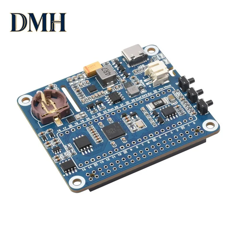 DMH-Power Management HAT для Raspberry Pi, поддерживает одновременную зарядку и выход питания, встроенный RTC и многоуровневая защита.
DMH-Power Management HAT для Raspberry Pi, поддерживает одновременную зарядку и выход питания, встроенный RTC и многоуровневая защита.