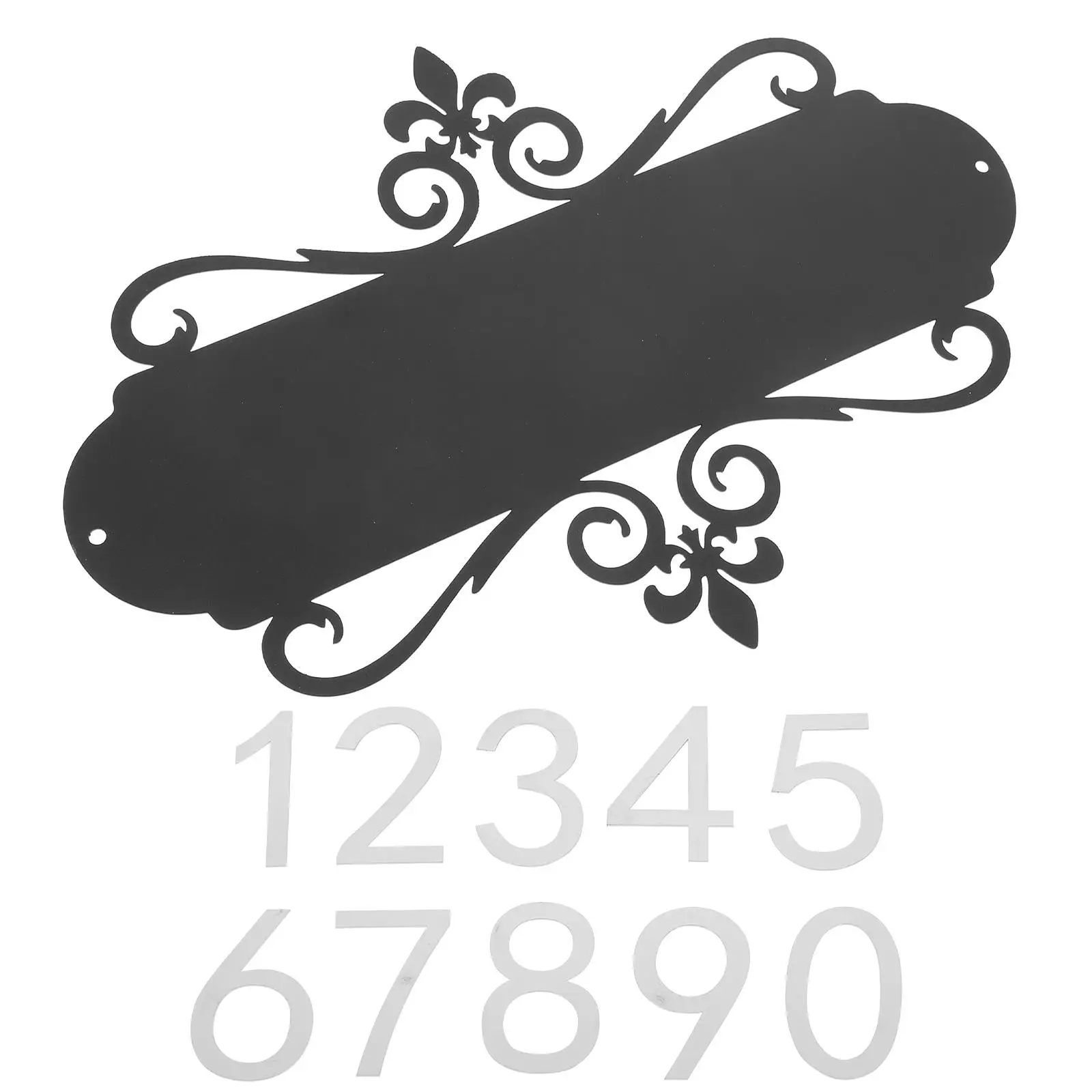 House Number Plate Numbers for Mailbox Hotel Door Versatile Multifunction outside Address Black Sign Office
House Number Plate Numbers for Mailbox Hotel Door Versatile Multifunction outside Address Black Sign Office
