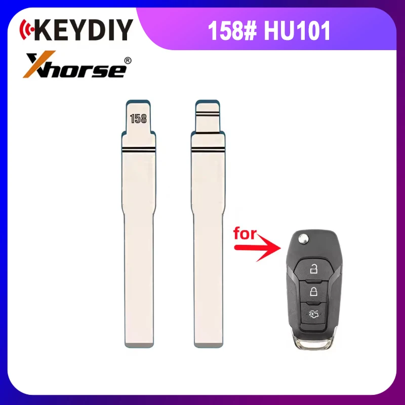 10PCS/LOT Car Key Blade HU101 Flip Key Blank NO.158 for KD KEYDIY Xhorse Remote for Ford Mondeo Ranger Fiesta S-MAX
10PCS/LOT Car Key Blade HU101 Flip Key Blank NO.158 for KD KEYDIY Xhorse Remote for Ford Mondeo Ranger Fiesta S-MAX