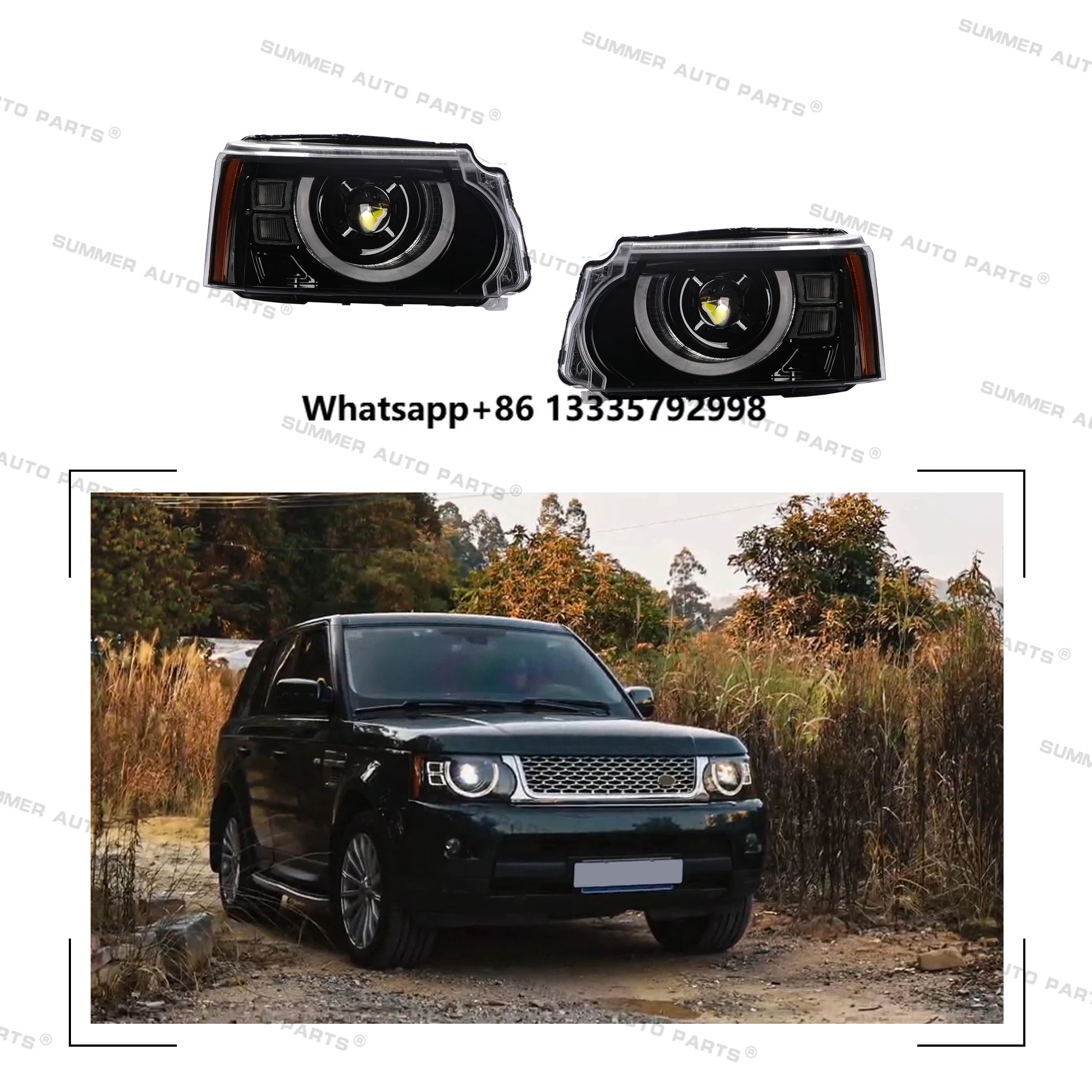 Auto Day Running Light Assembly Headlamp Car Led Headlight for Range Rover Sport 2010 Upgrade to Defender
Auto Day Running Light Assembly Headlamp Car Led Headlight for Range Rover Sport 2010 Upgrade to Defender