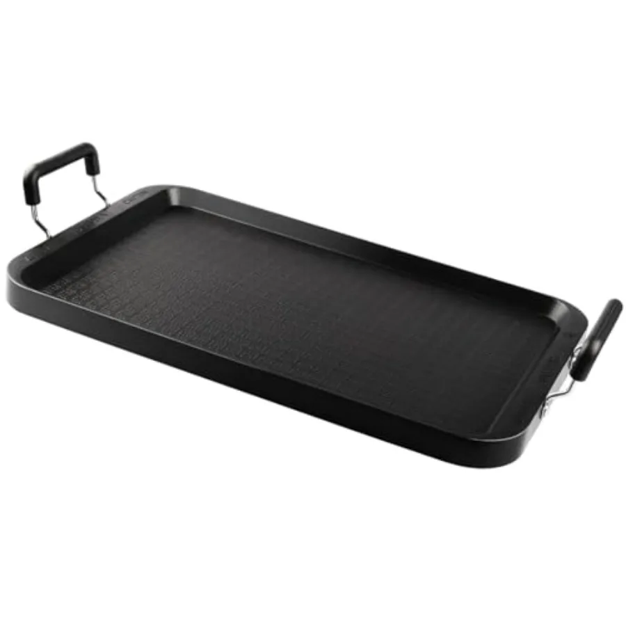 Stove Top Flat Griddle, 2 Burner Griddle Pan for Stove Top Grill, Alumum Pancake pan, Non-Stick Charcoal Grill For Outdoor/Camp
Stove Top Flat Griddle, 2 Burner Griddle Pan for Stove Top Grill, Alumum Pancake pan, Non-Stick Charcoal Grill For Outdoor/Camp