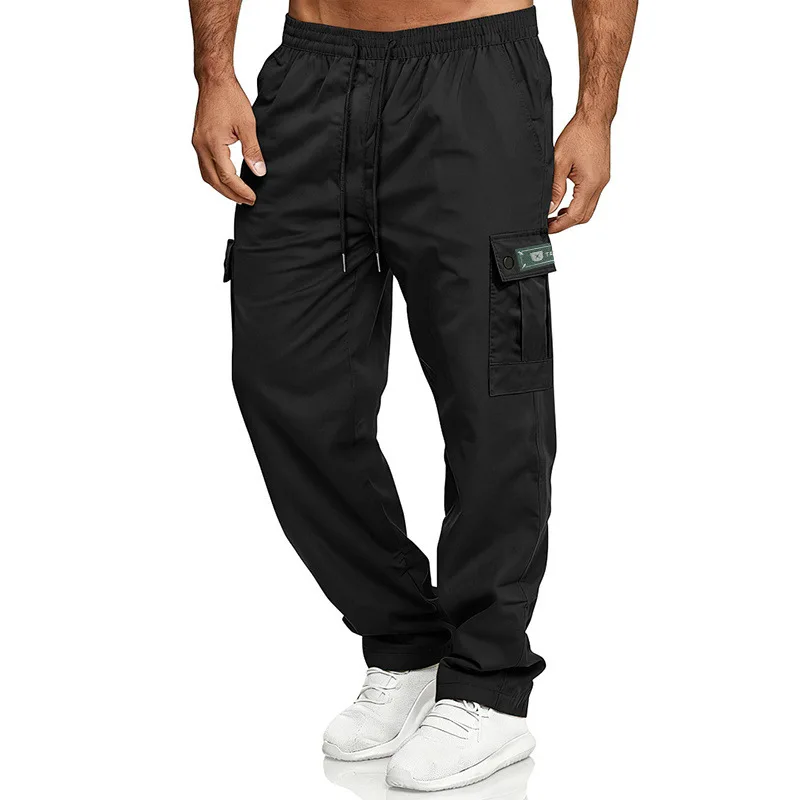 Men's Casual Cargo Pants Loose Fit Elastic Waist Drawstring Trousers With Multi Pockets For Outdoor Work
Men's Casual Cargo Pants Loose Fit Elastic Waist Drawstring Trousers With Multi Pockets For Outdoor Work