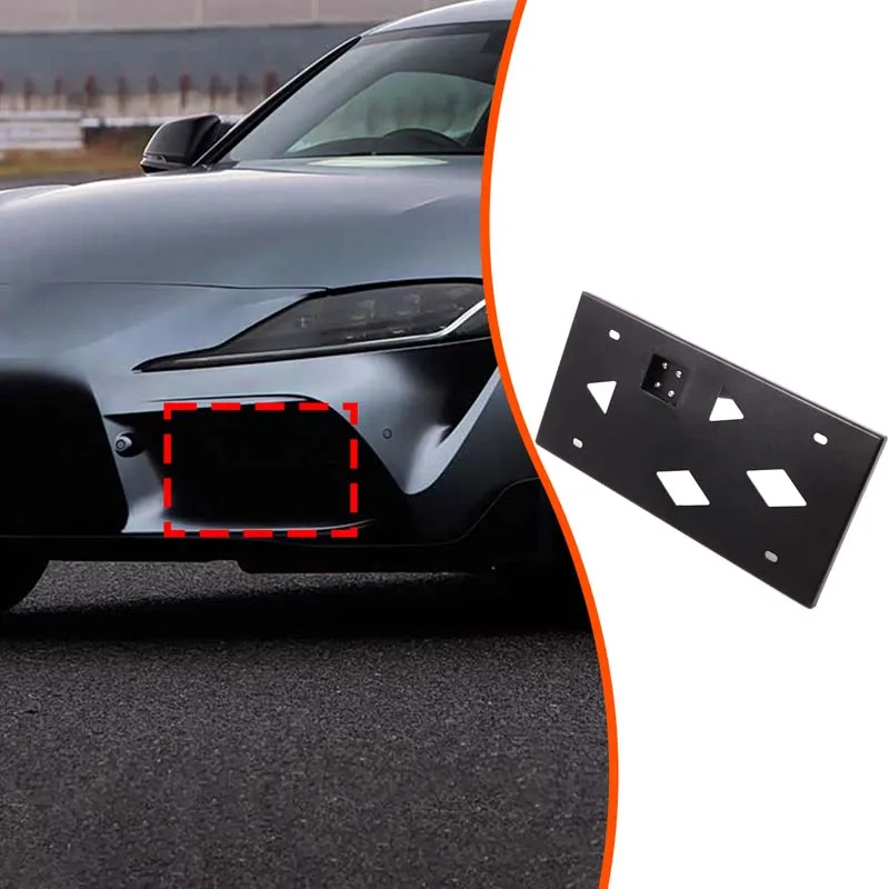 Aluminum Alloy For Toyota Supra MK5 A90 2019-2025+ Car front bumper license plate rack exterior accessories (Japanese version)
Aluminum Alloy For Toyota Supra MK5 A90 2019-2025+ Car front bumper license plate rack exterior accessories (Japanese version)