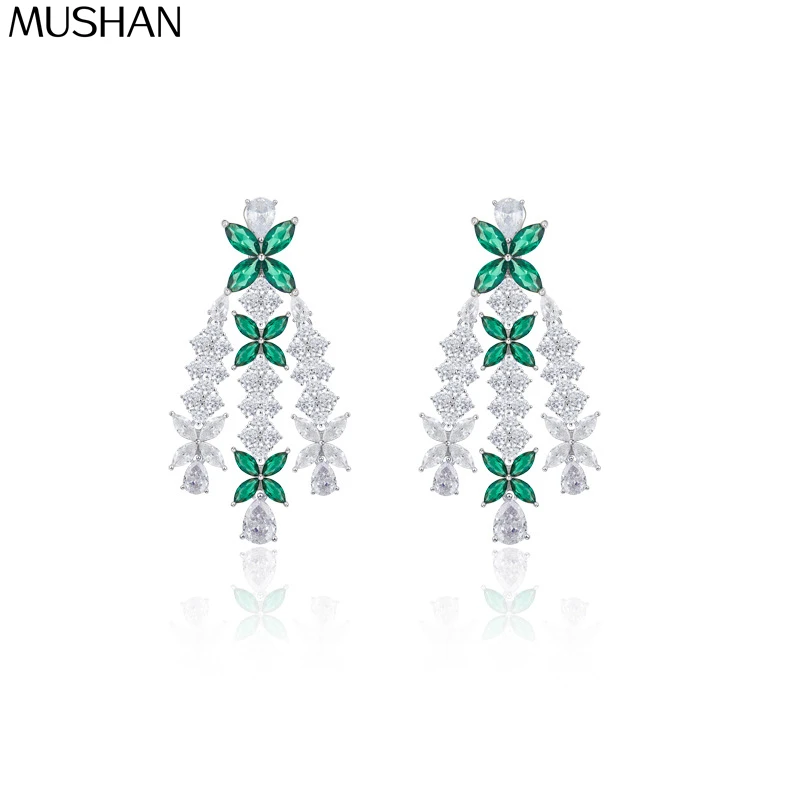 MS MuShan Brand Jewelry 925 Sterling Silver Earrings Zircon 5A Grade Drop Party for Girls 18K Real Gold Plated Fine Earring
MS MuShan Brand Jewelry 925 Sterling Silver Earrings Zircon 5A Grade Drop Party for Girls 18K Real Gold Plated Fine Earring