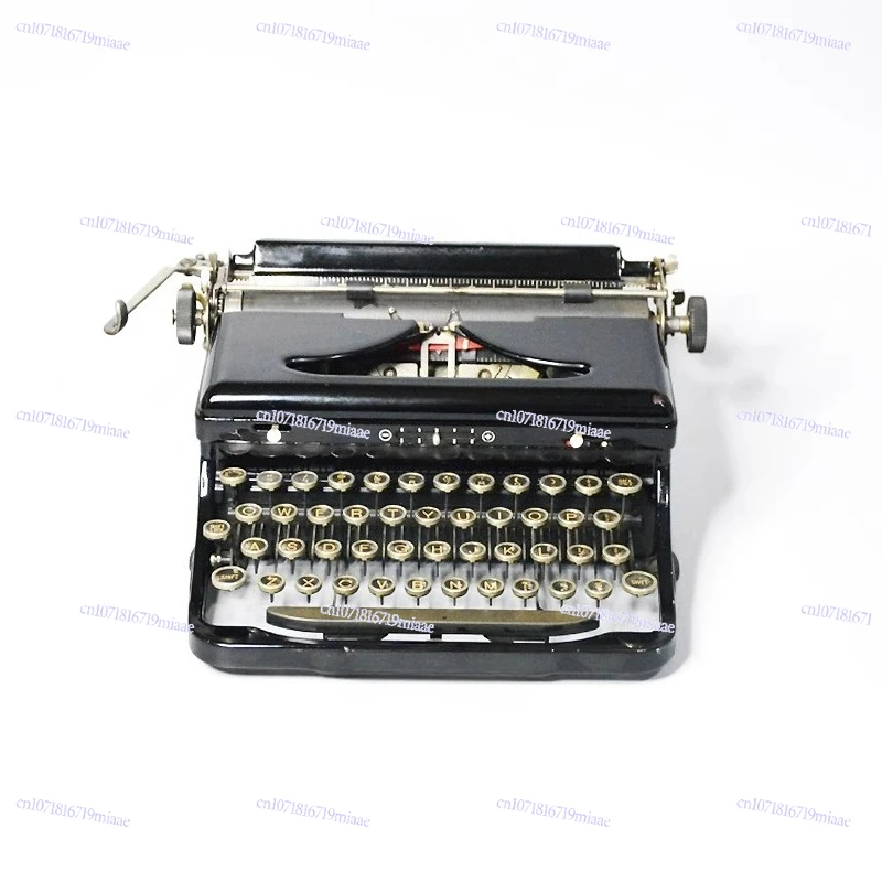 Typewriter 1936 American Portable Metal Machinery Nostalgic Retro Literary Birthday Gift Normal Use
Typewriter 1936 American Portable Metal Machinery Nostalgic Retro Literary Birthday Gift Normal Use