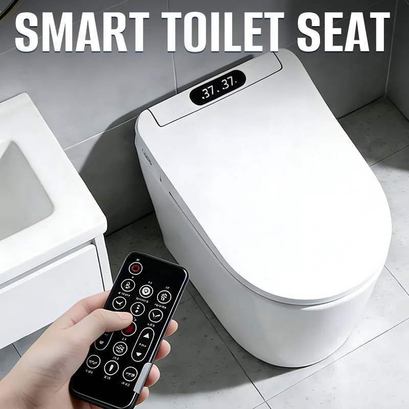 Bathroom Energy-saving Night lighting Automatic flip cover Remote Control Multifunctional Smart Constant Temperature Toilet Seat
Bathroom Energy-saving Night lighting Automatic flip cover Remote Control Multifunctional Smart Constant Temperature Toilet Seat