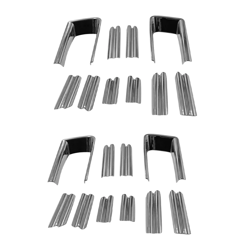 20X For Toyota Alphard 30 Series Front Bumper Trim Protector Strip Fog Lamp Light Garnish Strip Chrome Decorative Strip
20X For Toyota Alphard 30 Series Front Bumper Trim Protector Strip Fog Lamp Light Garnish Strip Chrome Decorative Strip