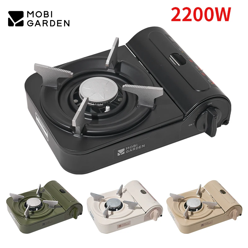 MOBI GARDEN Cassette Stove 2.2KW Power Exquisite Camping Portable Outdoor Gas Stove Cookware Fire Boiler Adjustable Power Oven
MOBI GARDEN Cassette Stove 2.2KW Power Exquisite Camping Portable Outdoor Gas Stove Cookware Fire Boiler Adjustable Power Oven